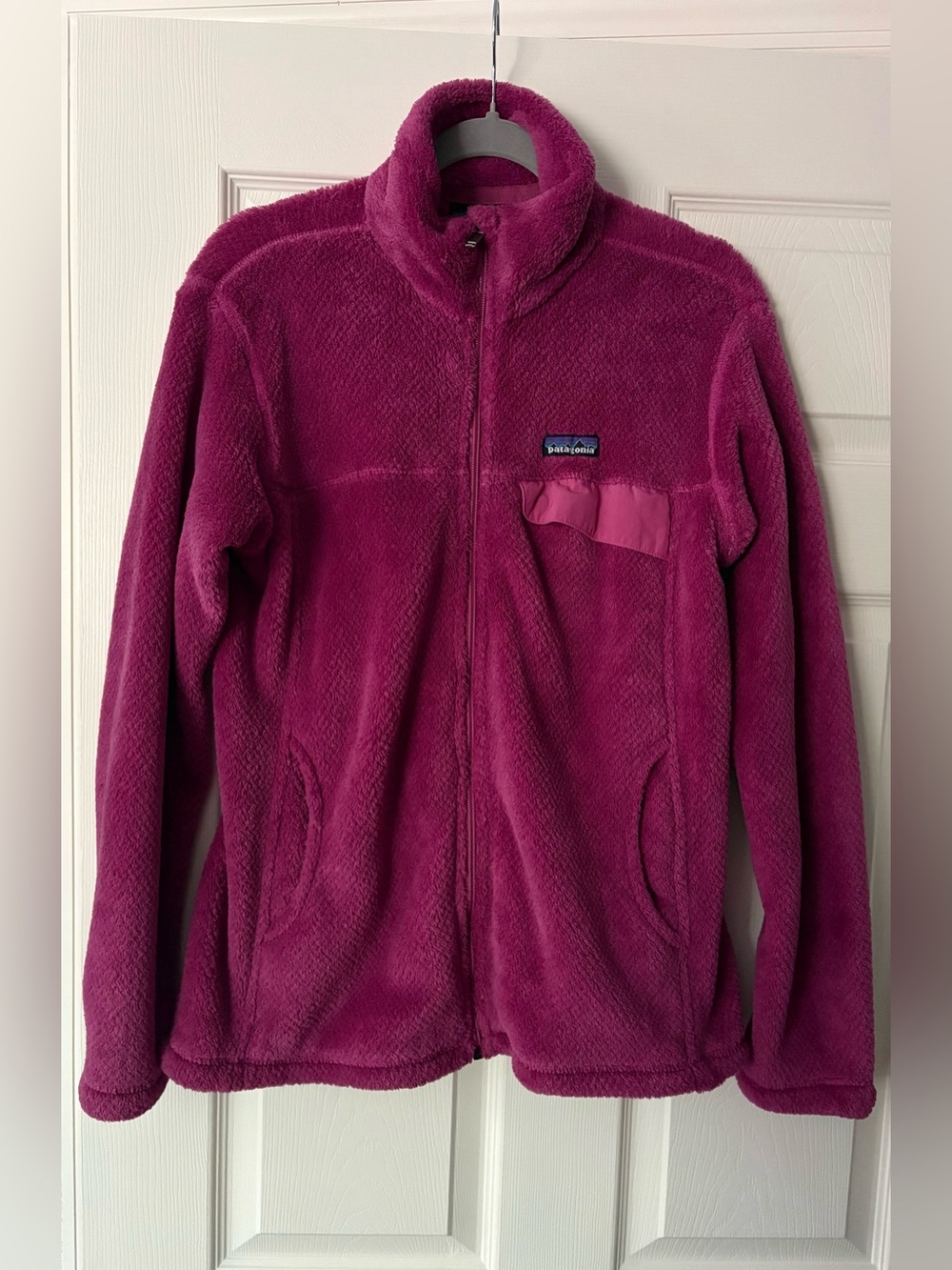 Patagonia Full-Zip Fleece Jacket - Raspberry